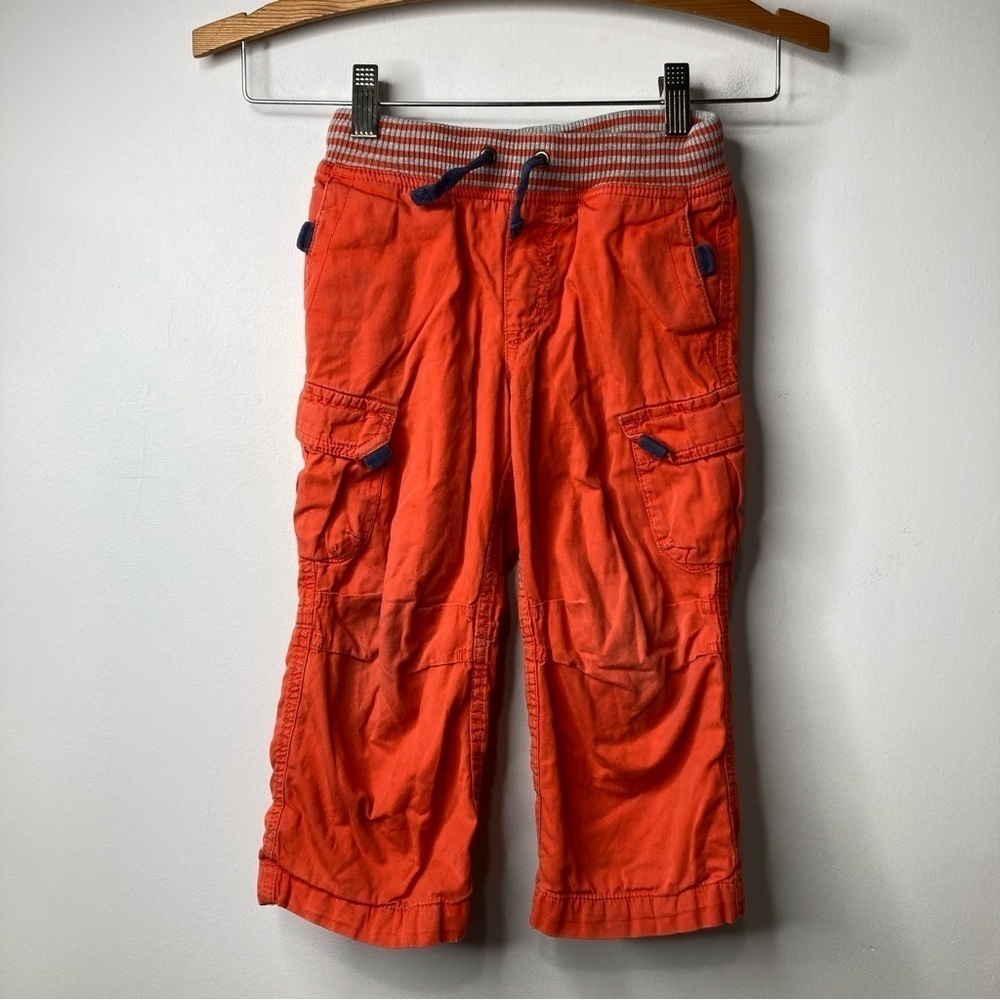 Hanna Andersson lined pants orange size 100